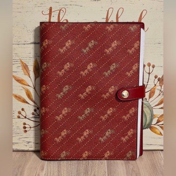 Coach | Office | Coach Notebook Diagonal Horse And Carriage Print ...